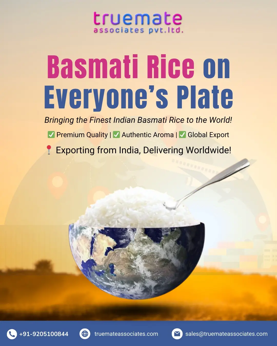 Basmati rice export company in India